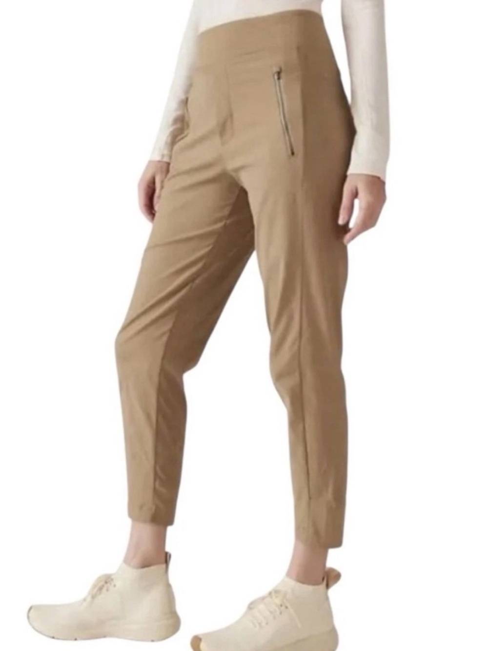 Athleta Trekkie North Jogger Size 10 Big Sur Brown